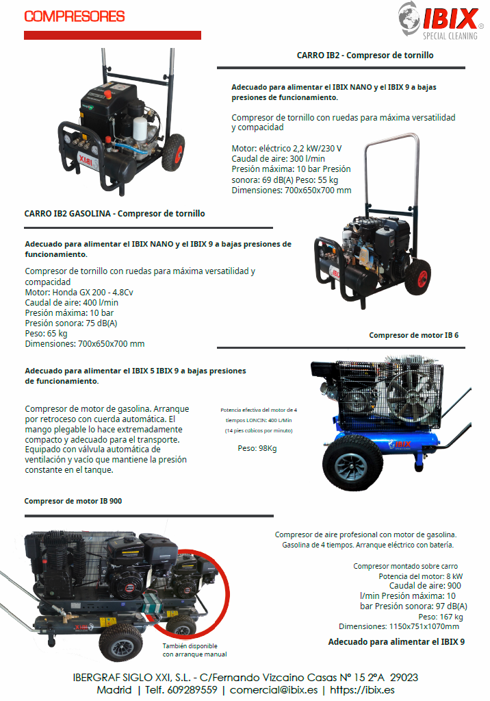 Catálogo Compresores