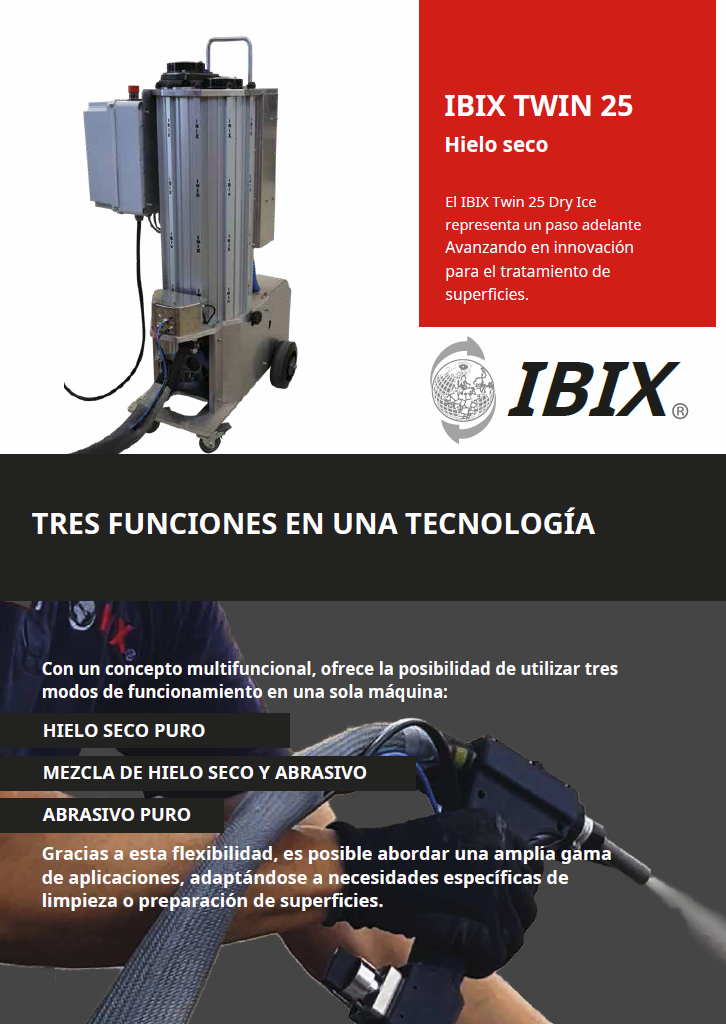 Catálogo IBIX TWIN 25 DRY ICE